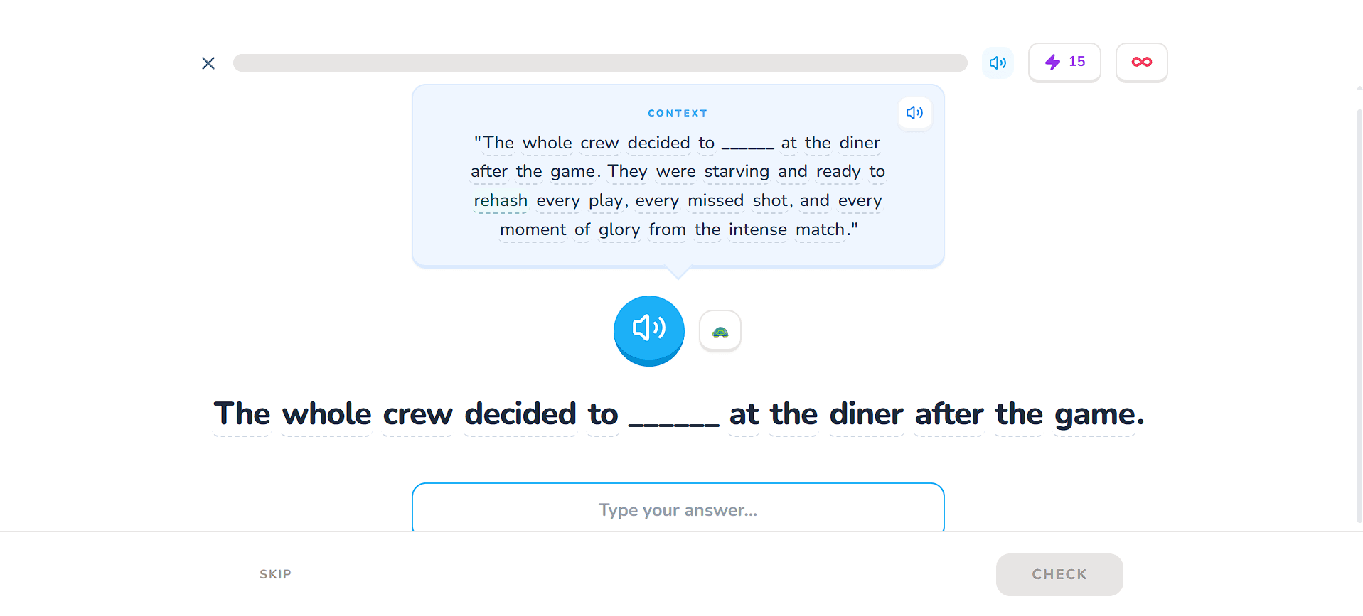 FARO Learning Interface